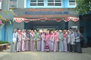 Rombongan dari SDI Tebu Ireng Jombang